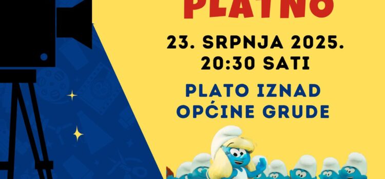 NAJAVA – “ZVJEZDANO PLATNO” U GRUDAMA