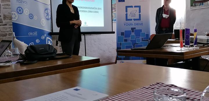 Prezentacija Projekta ” YOUth drive “-  program za podizanje svijesti o značaju pravilnog odlaganja otpada i zaštite okoliša